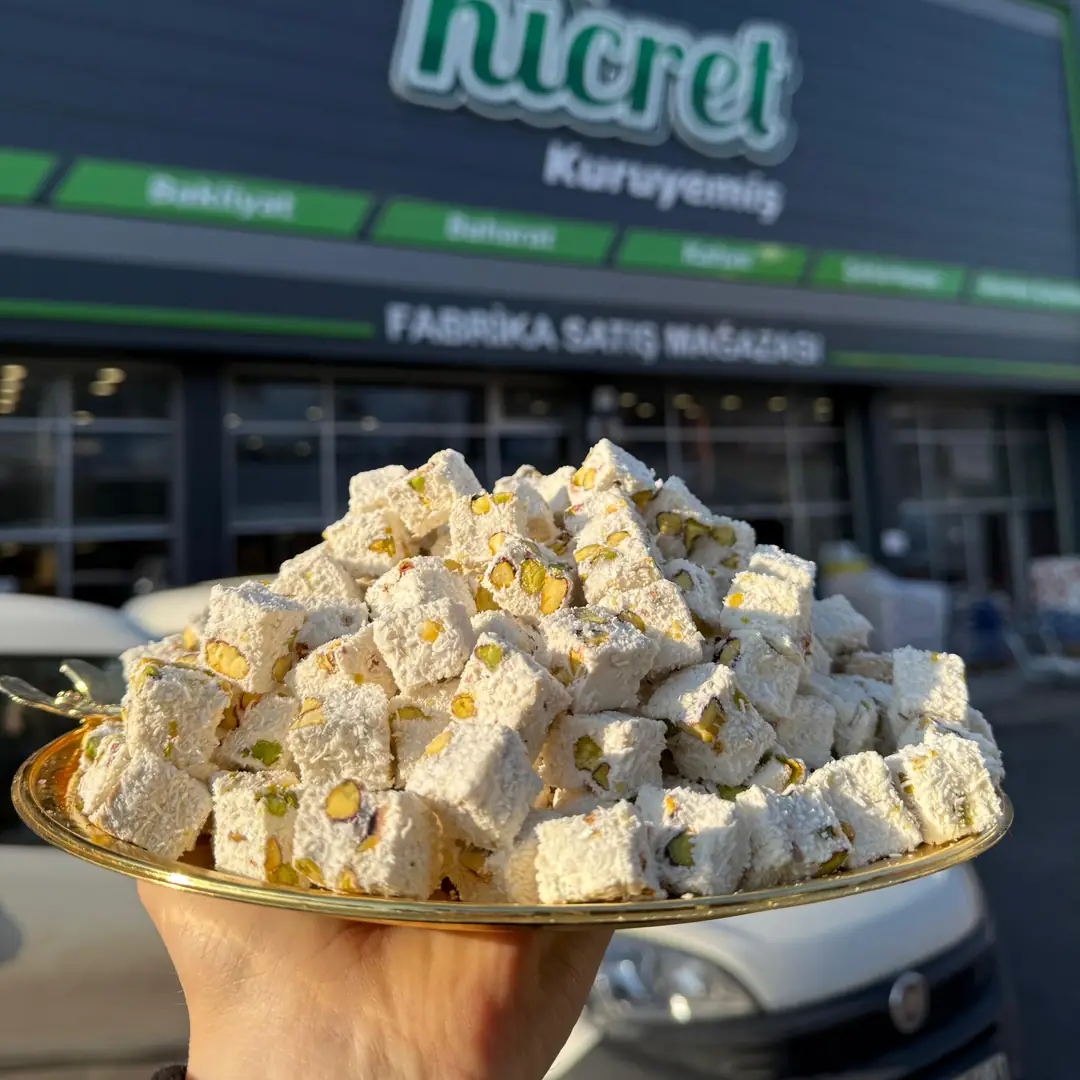 Pistachio Double-Roasted Milky Turkish Delight