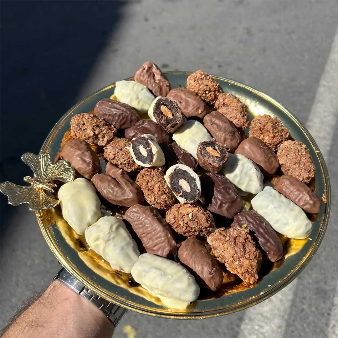Chocolate Almond Mixed Dates