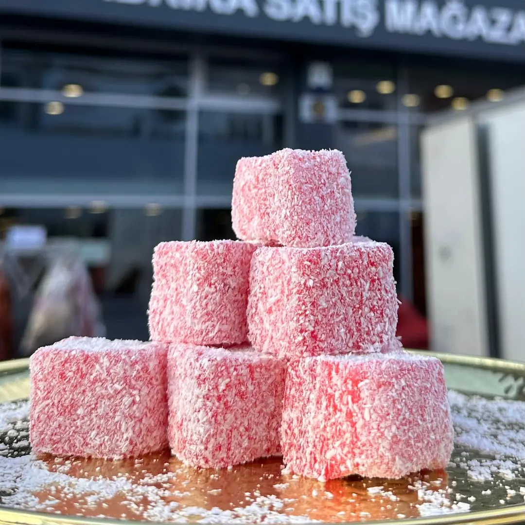 Strawberry Roll Turkish Delight