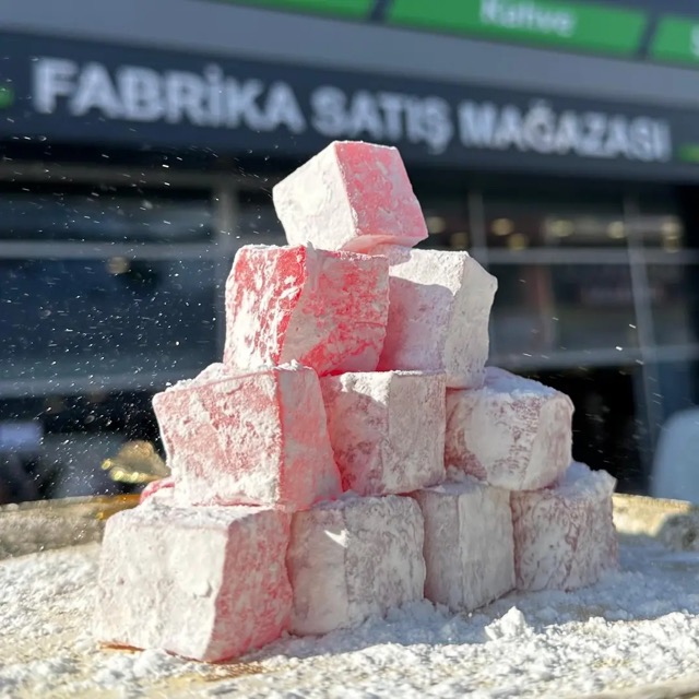 Güllü Sade Lokum - şekerleme