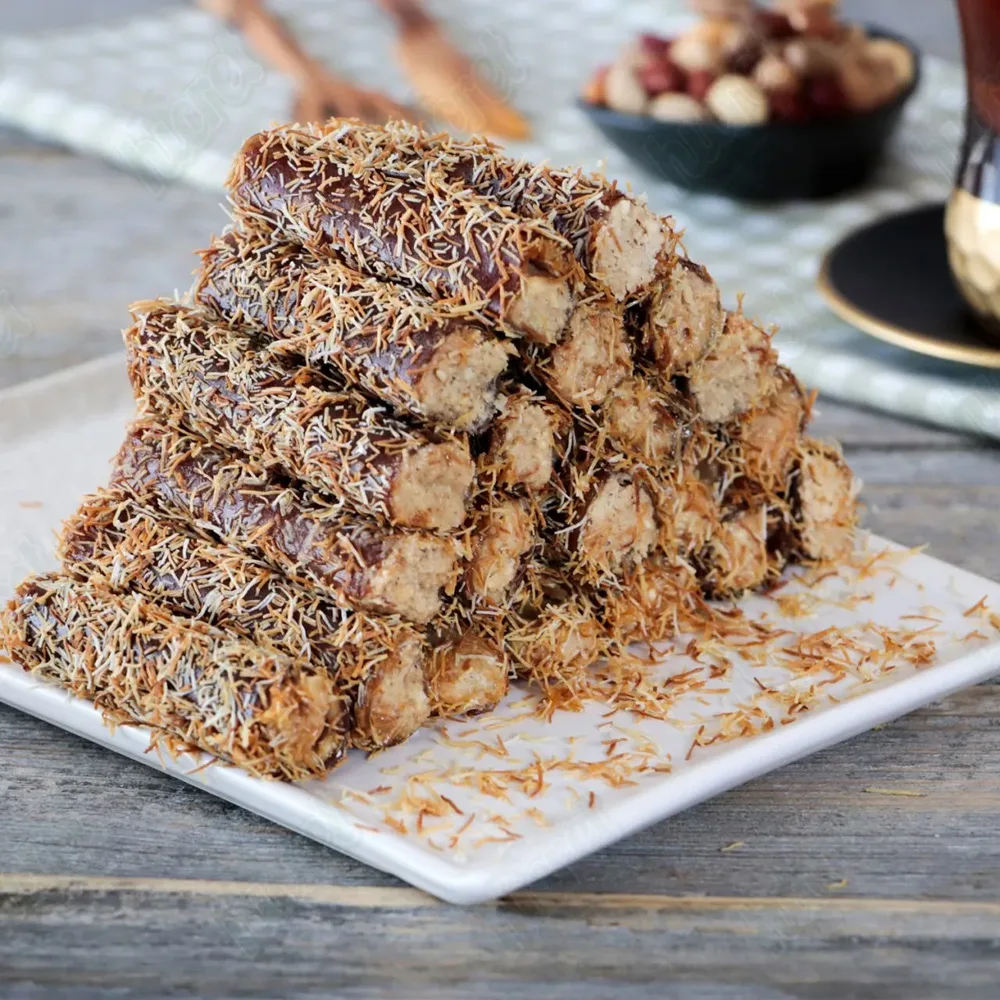 Hazelnut Pestil Wrap (with Kadayif)