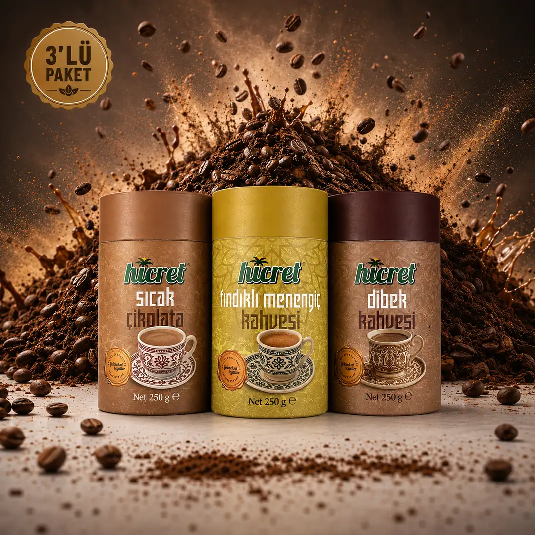 Hicret Gourmet 3-Pack Coffee Set