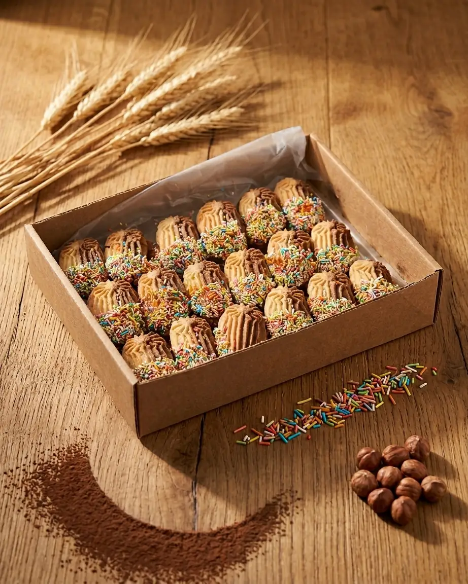 Cocoa Curl Cookies 1 kg