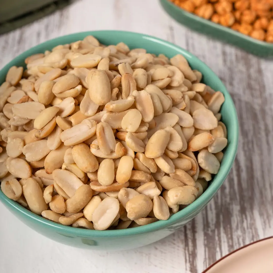Shelled Snap Peanuts (Peeled)